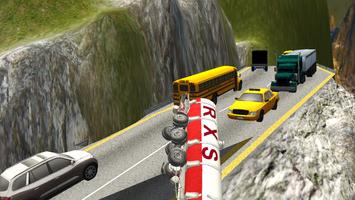 Simulation de camion 3D Affiche