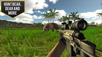 Big Deer Hunter 2017 - Jungle Sniper Hunting capture d'écran 1