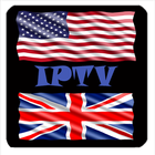 English IPTV USA UK Canada TV Live icône