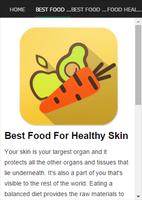 Best Food For Healthy Skin 스크린샷 1