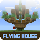 APK Map Flying House For MCPE