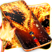 Flame lock screen