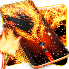 Flame lock screen icône