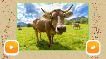 Best Free Jigsaw for Kids: Cows Puzzles screenshot 3