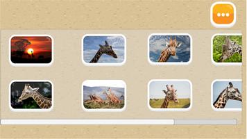 Poster Best Free Puzzles for Kids: Giraffes Jigsaw