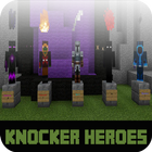 Map Knocker Heroes For MCPE icône
