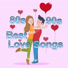 80s 90s Best Love Songs icône