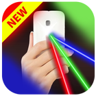 Laser pointer flashlight icon