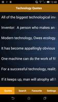 Technology Quotes โปสเตอร์