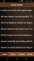 Poster Dream Quotes