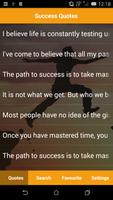 Motivational Success Quotes पोस्टर