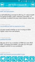 CBT Cognitve Therapy Exam Quiz ảnh chụp màn hình 3