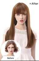 Hair Salon Hairstyles For Women - Haircut Changer captura de pantalla 1