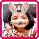 Cute Rabbit Face أيقونة