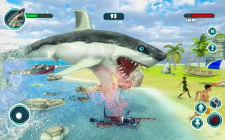 Shark Attack Game Simulator captura de pantalla 3