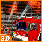fire fighter truck simulator icône