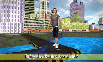 Street Skateboard Freestyle Skating HD Game Plakat