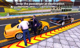 Taxi-Fahrspiel: City Car Simulator Screenshot 1
