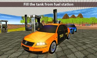 Taxi Driving Game capture d'écran 2