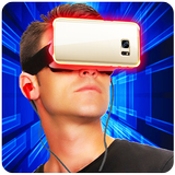 Virtual reality 3D icône
