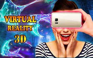 Virtual reality 3D پوسٹر