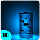 Wallpaper 3D background HD icono