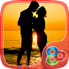 Couple in Love Launcher Theme 图标