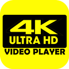 4k مشغل الفيديو عالية الدقة أيقونة
