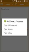 Picture Camera Translator - Translate Scanner PDF الملصق