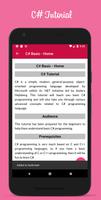 Learn C# Offline poster