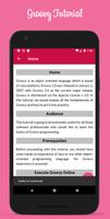 Best Groovy Tutorials Offline captura de pantalla 3