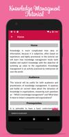 Learn Knowledge Management Full Offline স্ক্রিনশট 3