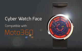 Cyber Watch Face Affiche