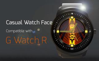 Casual Watch Face स्क्रीनशॉट 3