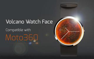 Volcano Watch Face poster