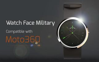 Watch Face Military Affiche