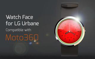 Watch Face for LG Urbane Affiche