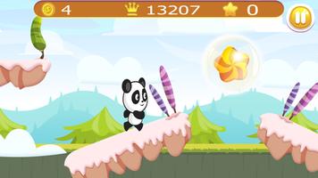 Panda Adventure in Candy world screenshot 2