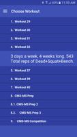 Sheiko Powerlifting Workout captura de pantalla 3