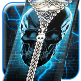 Skull lock screen icône