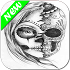 Skull Tattoo Design Ideas-icoon