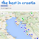Croatia Ads Map Guide ไอคอน