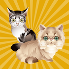 Cat and Kitten Sound Effects أيقونة