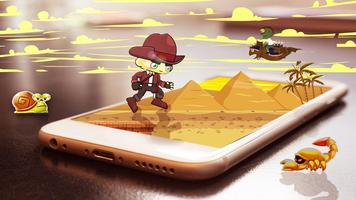 Amazing CowBoy Runner โปสเตอร์