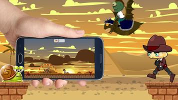 Amazing CowBoy Runner syot layar 2