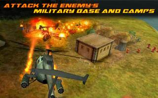 Modern Gunship Heli Battle strike capture d'écran 1