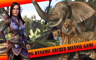 Archery Girl Animal Hunting 3D capture d'écran 3