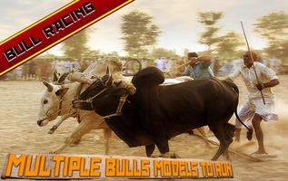 Farming Bull Racing game Ekran Görüntüsü 1