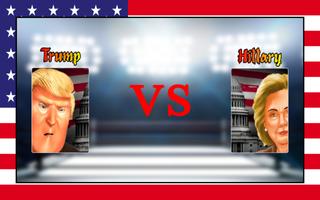 Trump Vs Hillary Free Fight 3D पोस्टर