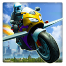 Flying motorcyle: Stunt motor bike rider APK